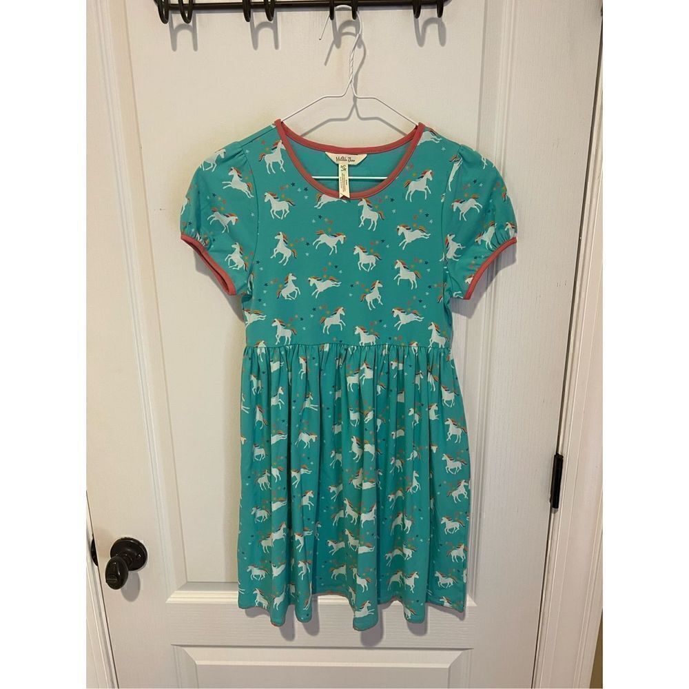 New Girls Matilda Jane Wonderment Unicorn Daydream Dress size 12